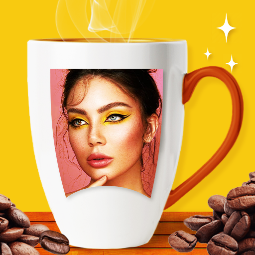 Кружка Кофе Рамка ☕ Фоторамки Доброе Утро