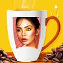 Tách Cà Phê Khung Ảnh ☕ Hình Ảnh Chào Buổi Sáng APK