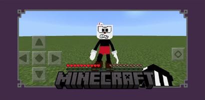 Cuphead and Mugman Mod MCPE pe 스크린샷 2