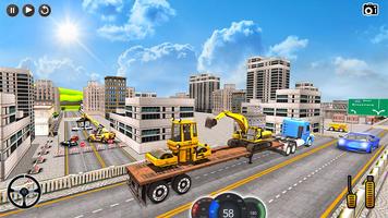 Vrachtwagenlading bouwspel screenshot 3
