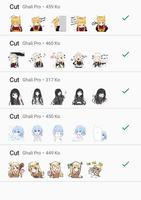 Autocollant Cute For WhatsApps poster