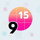 9 & 15 Cut Grid Photo Maker for Instagram-icoon