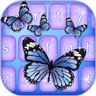 Цвет клавиатуры бабочки иконка