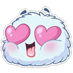 WAStickerApps: Cute Fluffy Sticker