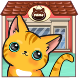 Casa de Café Gato ícone