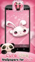 Cute Live Wallpapers for Girls screenshot 2