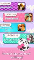Cute Panda Diary for Teenage G Plakat