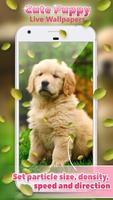 برنامه‌نما Cute Puppy Live Wallpapers عکس از صفحه