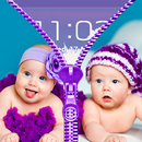 Cute Baby Zipper Lock Screen APK