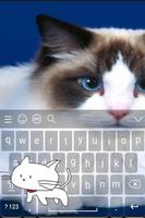 Cute Cat Keyboard स्क्रीनशॉट 2