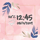 Widget Đồng Hồ Kỹ Thuật Số Đẹp APK