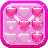 Cute Love Pattern Lock Screen icon