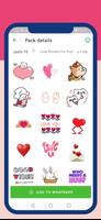 Love Stickers Romantic WAStick capture d'écran 2