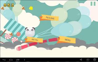 Cute Panda Flying Game Free capture d'écran 2