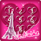 Cute Paris Lock Screen simgesi