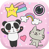 Cute Photo Editor with Stickers icon