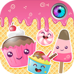 Pegatinas para Chicas Kawaii Editor de Fotos