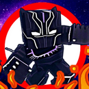 Modern black hero mod APK
