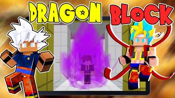 Dragon block mod poster