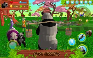 Panda Simulator 3D Animal Game capture d'écran 1
