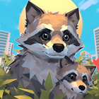 Raccoon Adventure Simulator 3D icône