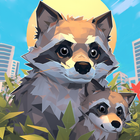 Raccoon Adventure Simulator 3D ไอคอน