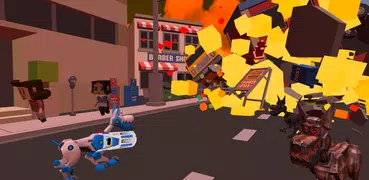 Robot Dog City Simulator