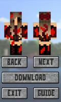 Horror Skins Pack for Minecraft: Pocket Edition Affiche