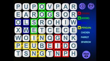 WORD search Swipe Words Puzzle پوسٹر