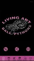 Living Art Ball Pythons poster