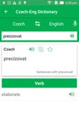 Czech English Dictionary syot layar 3