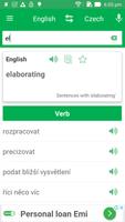 Czech English Dictionary syot layar 2