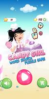 CANDY WORD SEARCH PUZZLE GAME الملصق