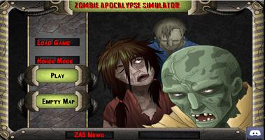 Zombie Apocalypse Simulator (Demo Version) plakat