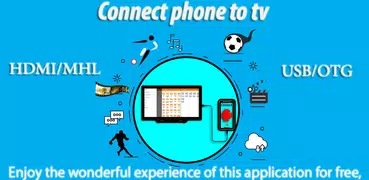Usb Connector phone to tv (otg/hdmi/mhl/screen)