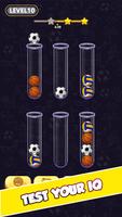 Ball in tube-poster