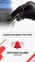 Anti-theft alarm - don't touch my phone poster