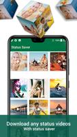 WAS Status Saver & Photo, Video Downloader App Affiche