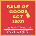 Sale of Goods Act 1930 Quiz