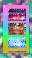 रंग बारिश इमोजी कीबोर्ड स्क्रीनशॉट 2