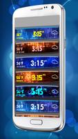 Cuaca Digital Jam Widget syot layar 2