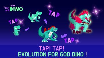Tap Tap Dino : Dino Evolution  الملصق