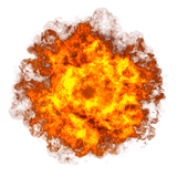 Simulador de explosión icono