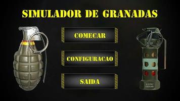 Simulador de granadas Cartaz