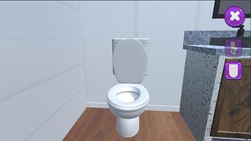 Simulateur de toilettes 2 Affiche
