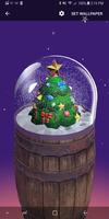 Christmas Snow Globe Live Wallpaper ภาพหน้าจอ 1