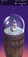Christmas Snow Globe Live Wallpaper syot layar 2