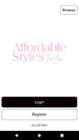 Affordable Styles For You Affiche