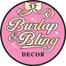 Burlap & Bling Decor APK