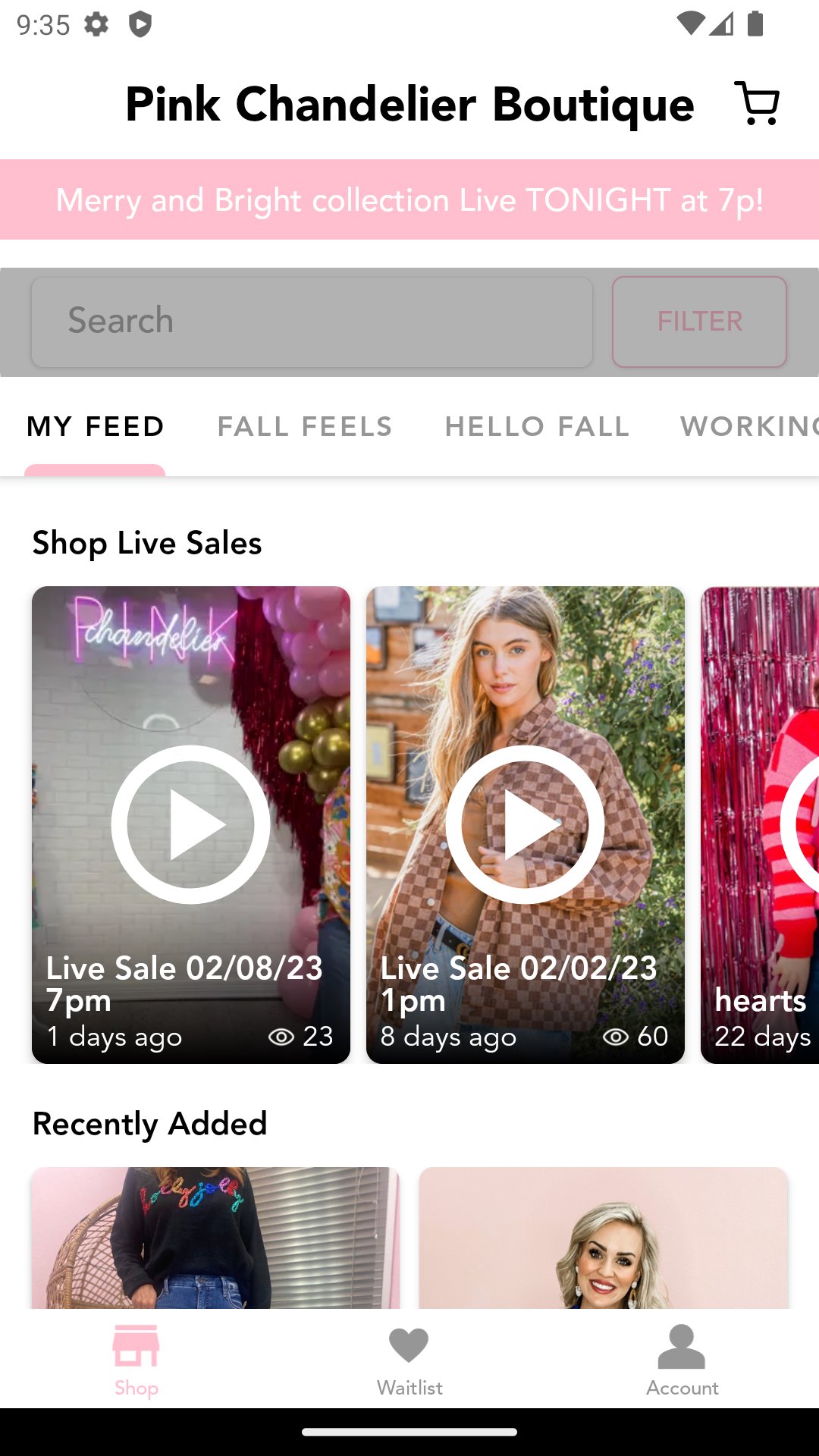 Pink Chandelier Boutique APK for Android Download